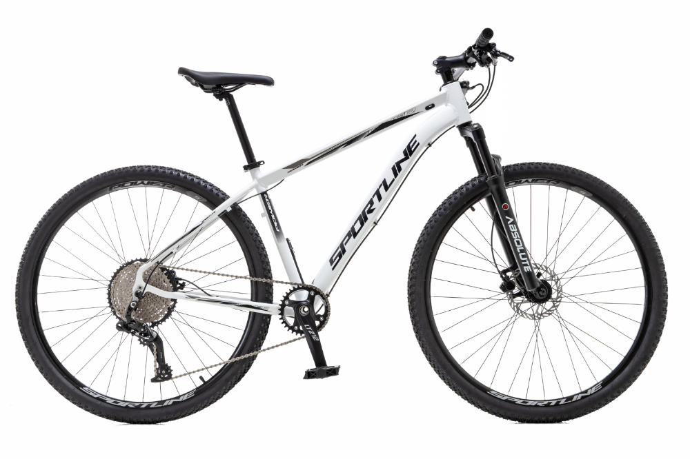 Bicicleta 29 alum 12v ltwoo suspensão hidr silver st15 branco/preto 17
