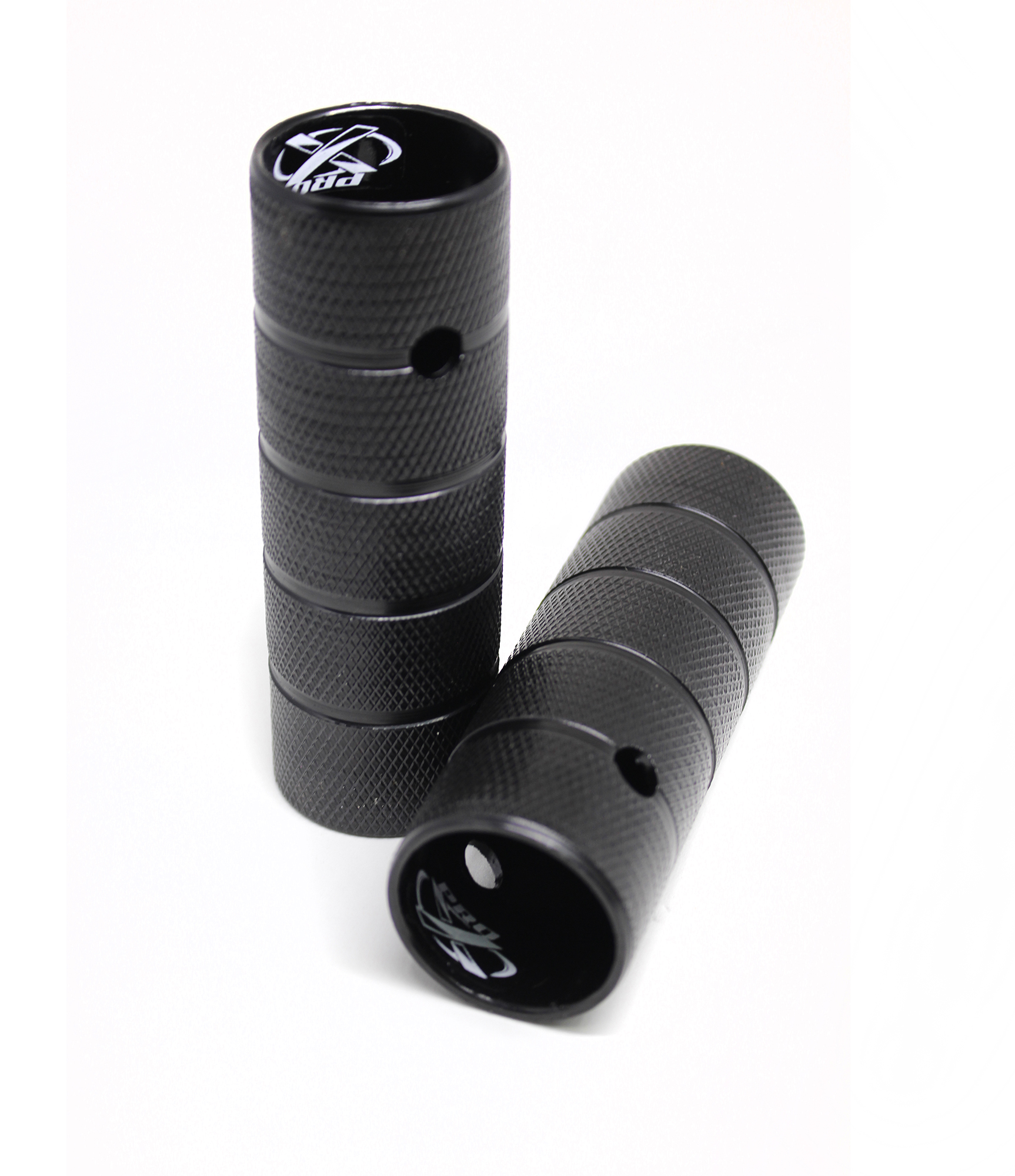 Pedaleira pro-x para eixo 3/8 em aço - preto - par