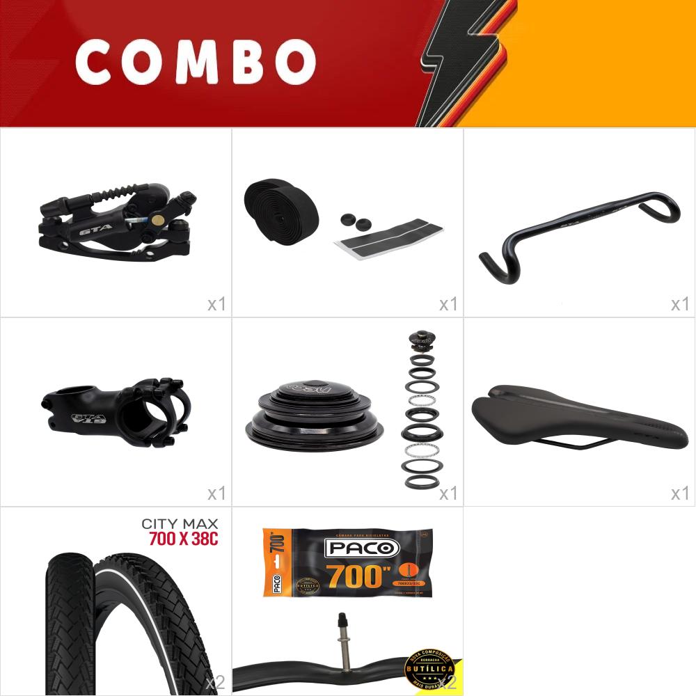             combo para gravel - confira itens